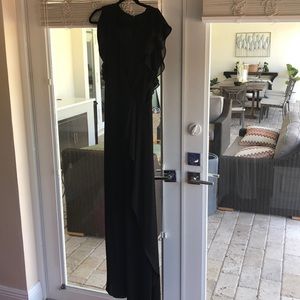 Black BCBG long dress